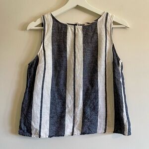 Anthropologie Linen Blouse